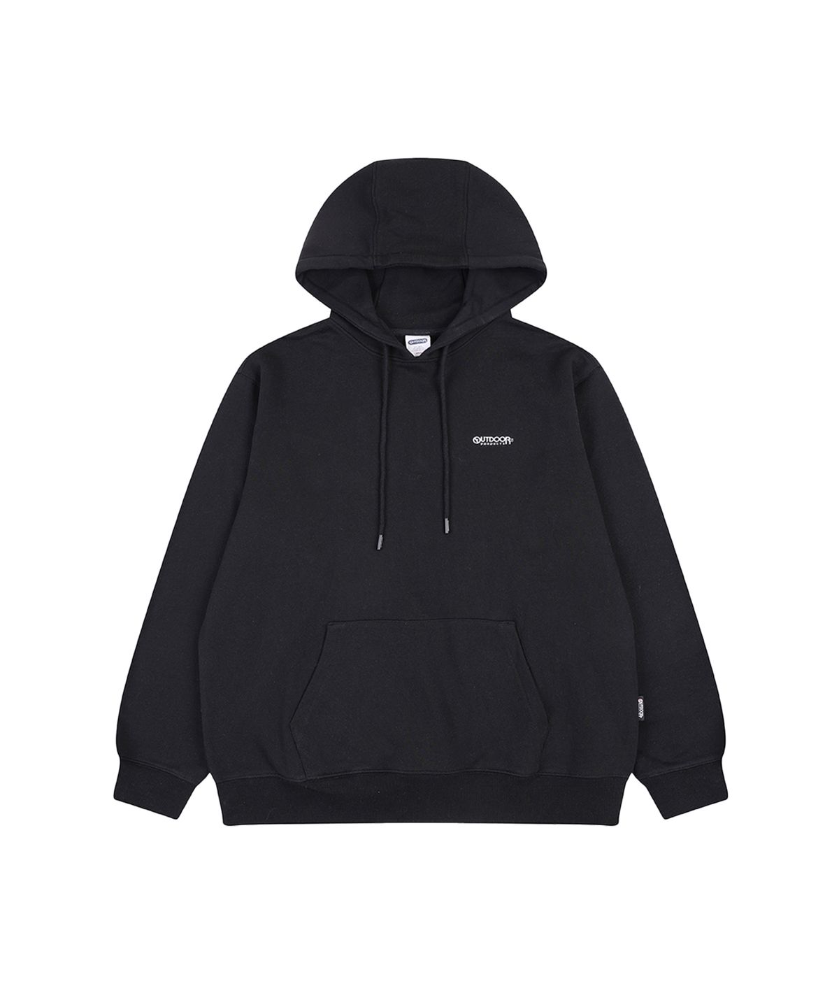 아웃도어 프로덕츠(OUTDOOR PRODUCTS) MINI LOGO SWEAT HOODIE (BLACK)