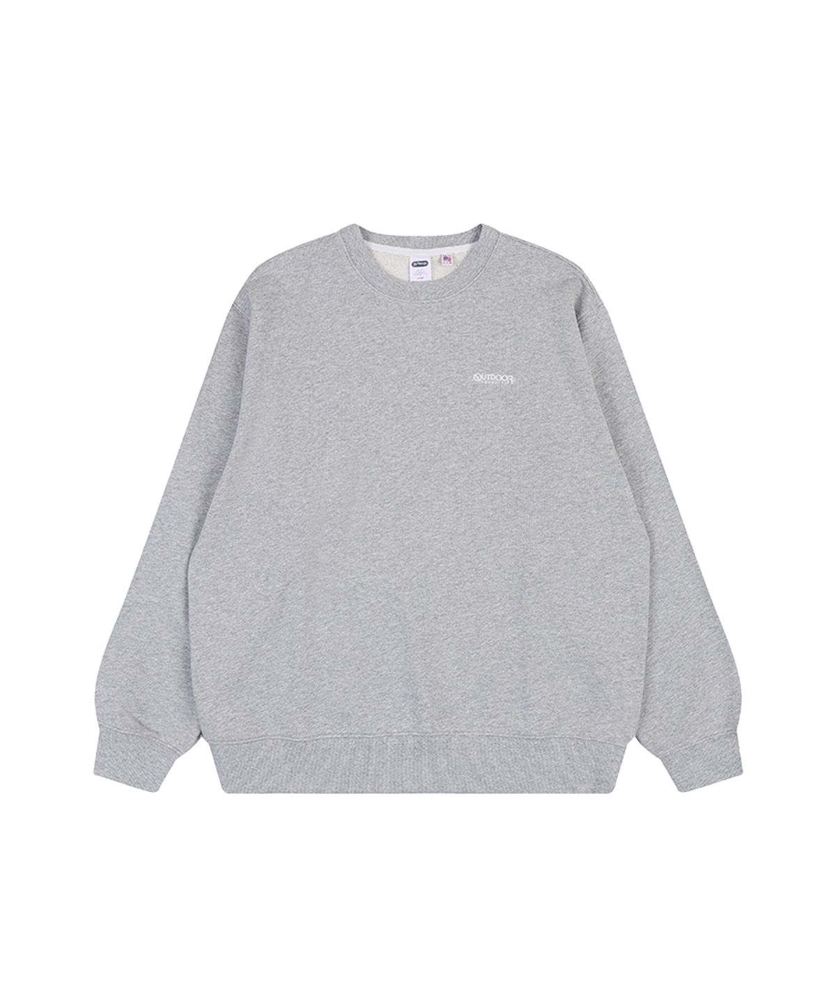 아웃도어 프로덕츠(OUTDOOR PRODUCTS) MINI LOGO SWEAT SHIRTS (MELANGE)