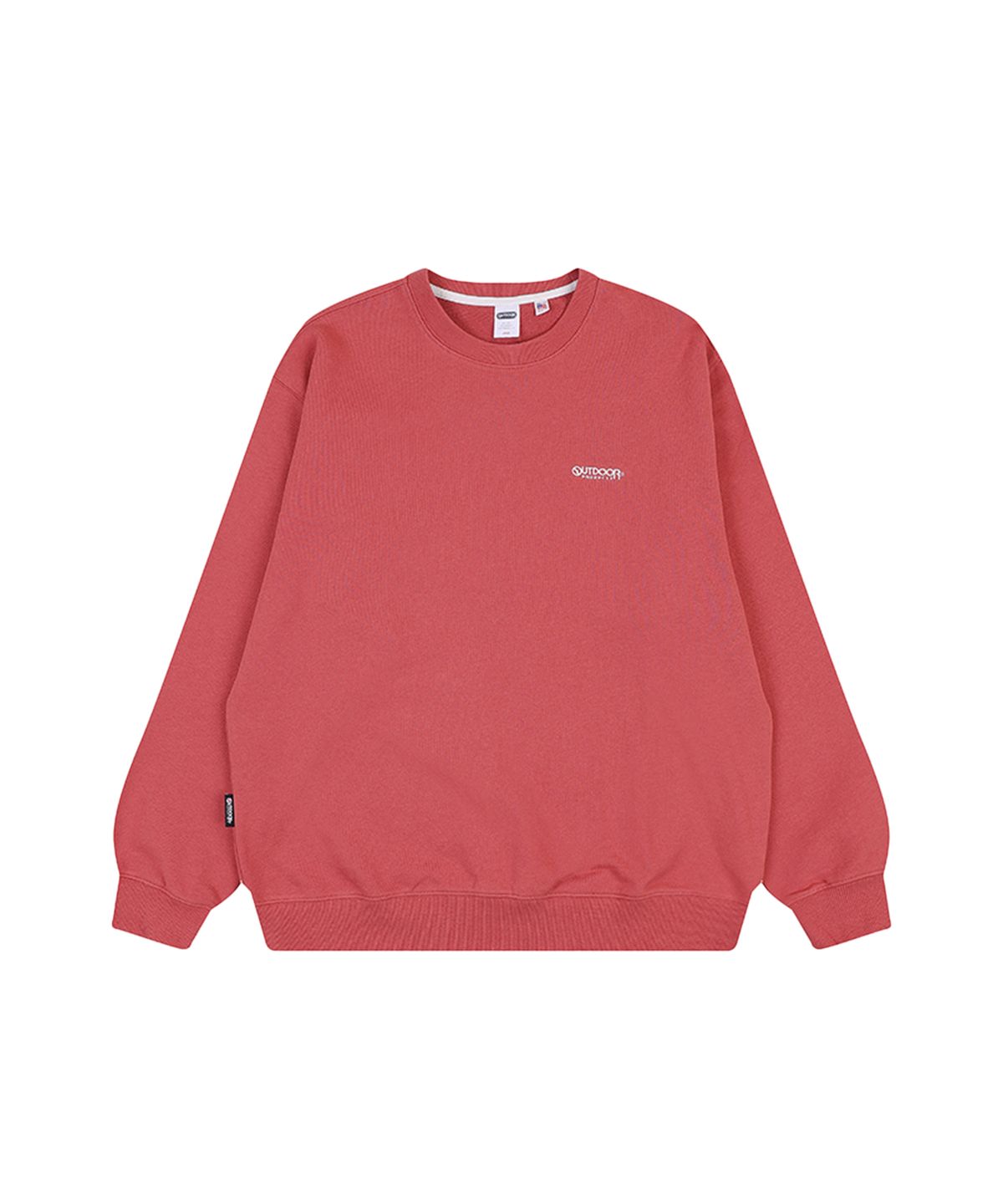 아웃도어 프로덕츠(OUTDOOR PRODUCTS) MINI LOGO SWEAT SHIRTS (RED)