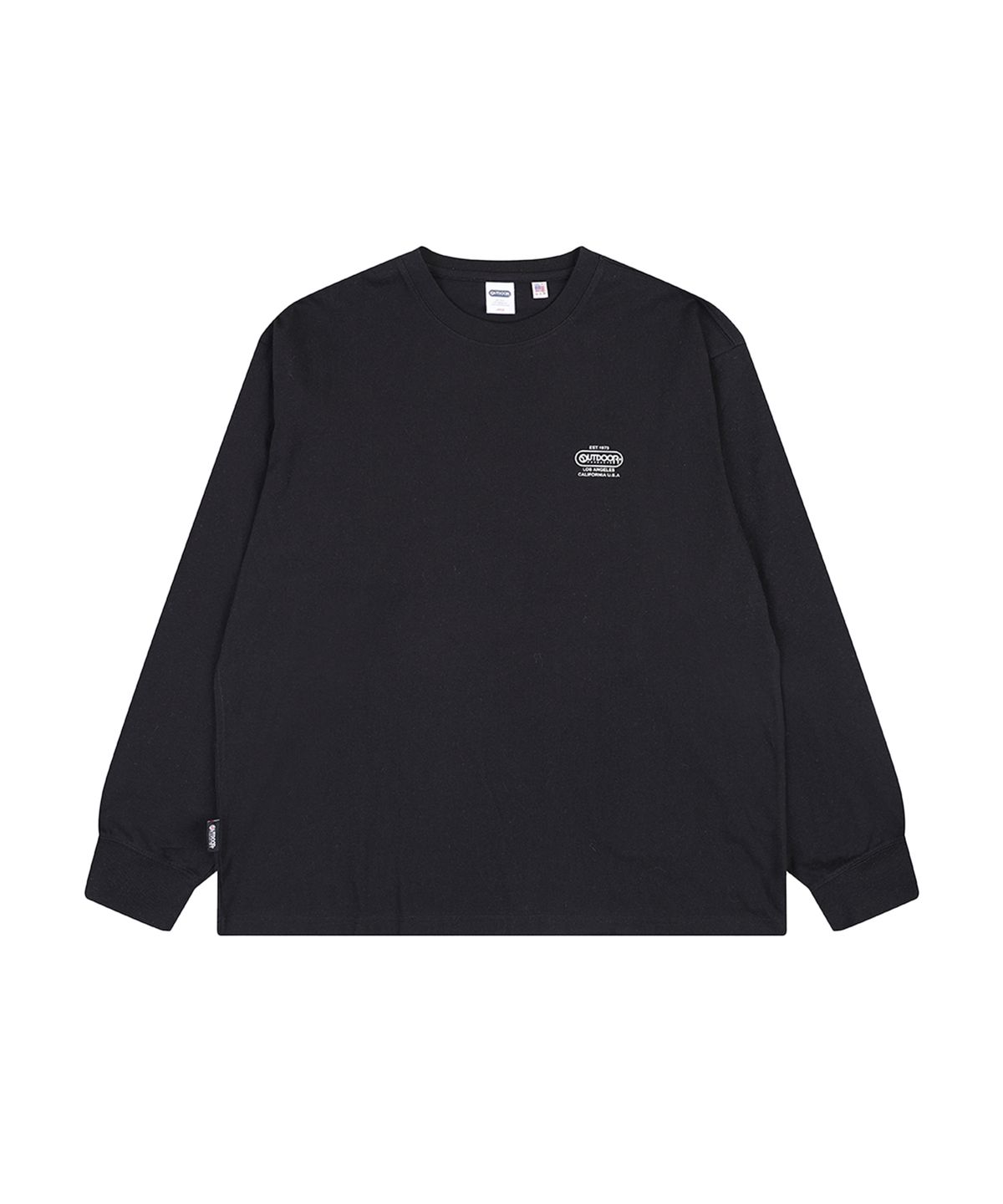 아웃도어 프로덕츠(OUTDOOR PRODUCTS) MINI LOGO T SHIRTS (BLACK)