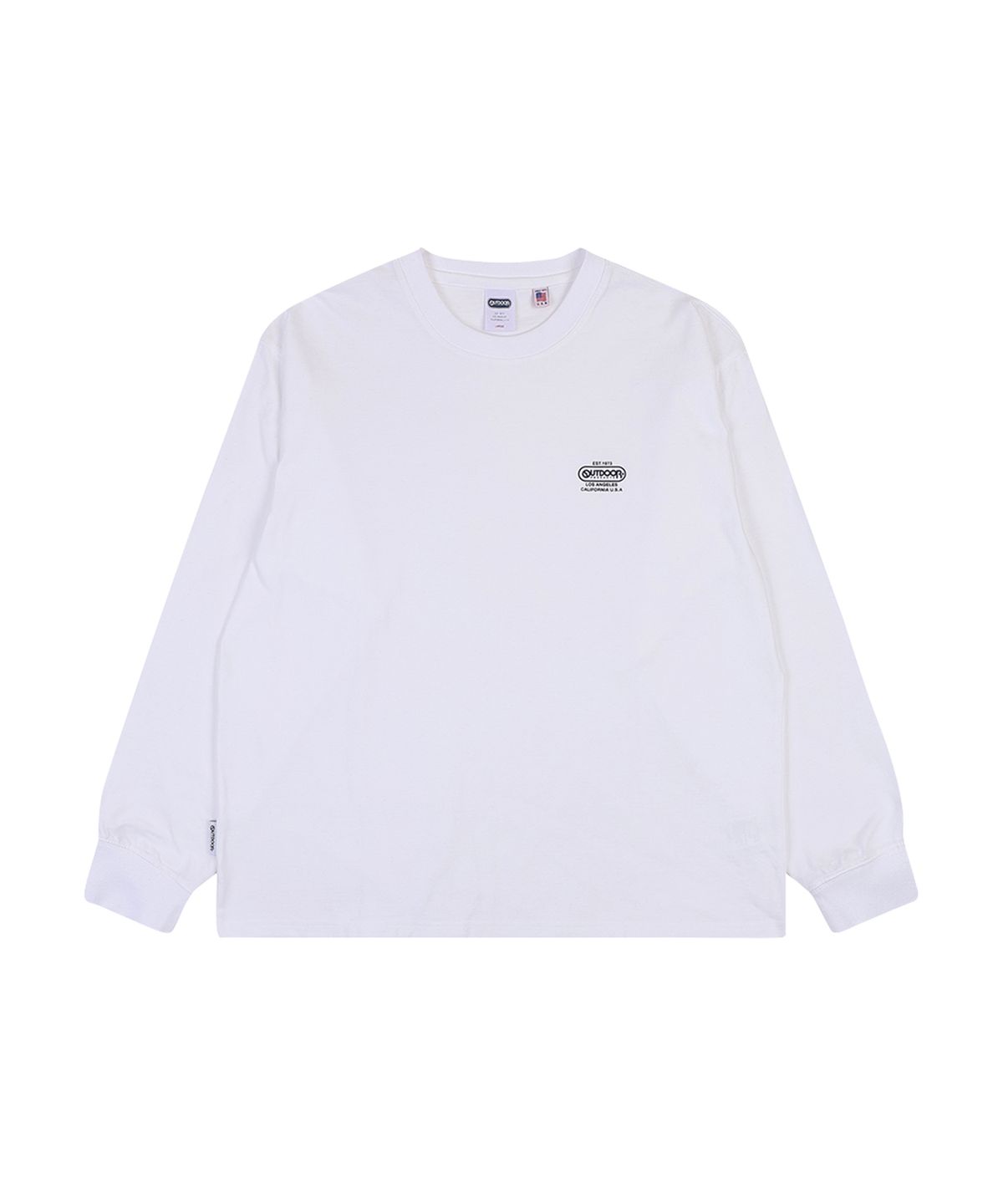 아웃도어 프로덕츠(OUTDOOR PRODUCTS) MINI LOGO T SHIRTS (WHITE)
