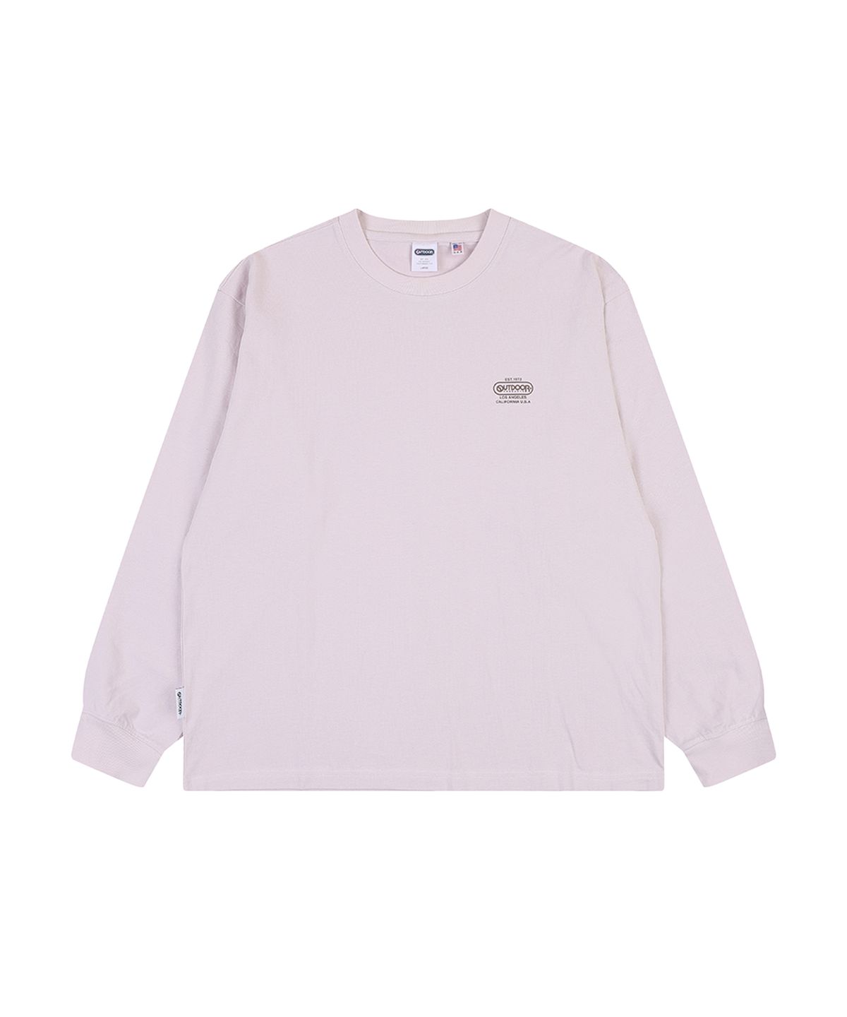 아웃도어 프로덕츠(OUTDOOR PRODUCTS) MINI LOGO T SHIRTS (LAVENDER)