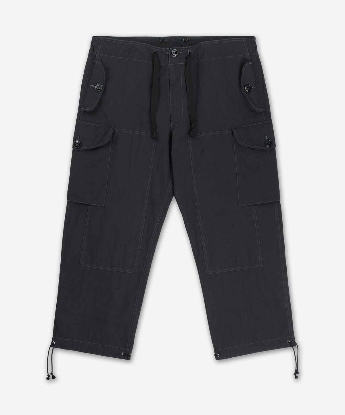 메종 마르지엘라(MAISON MARGIELA) 스트링 카고 팬츠 - 블랙 / S50KA0670M35289900