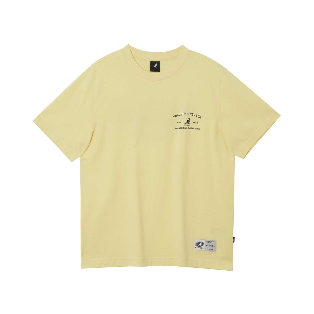 캉골(KANGOL) 클럽 티셔츠 2780 레몬