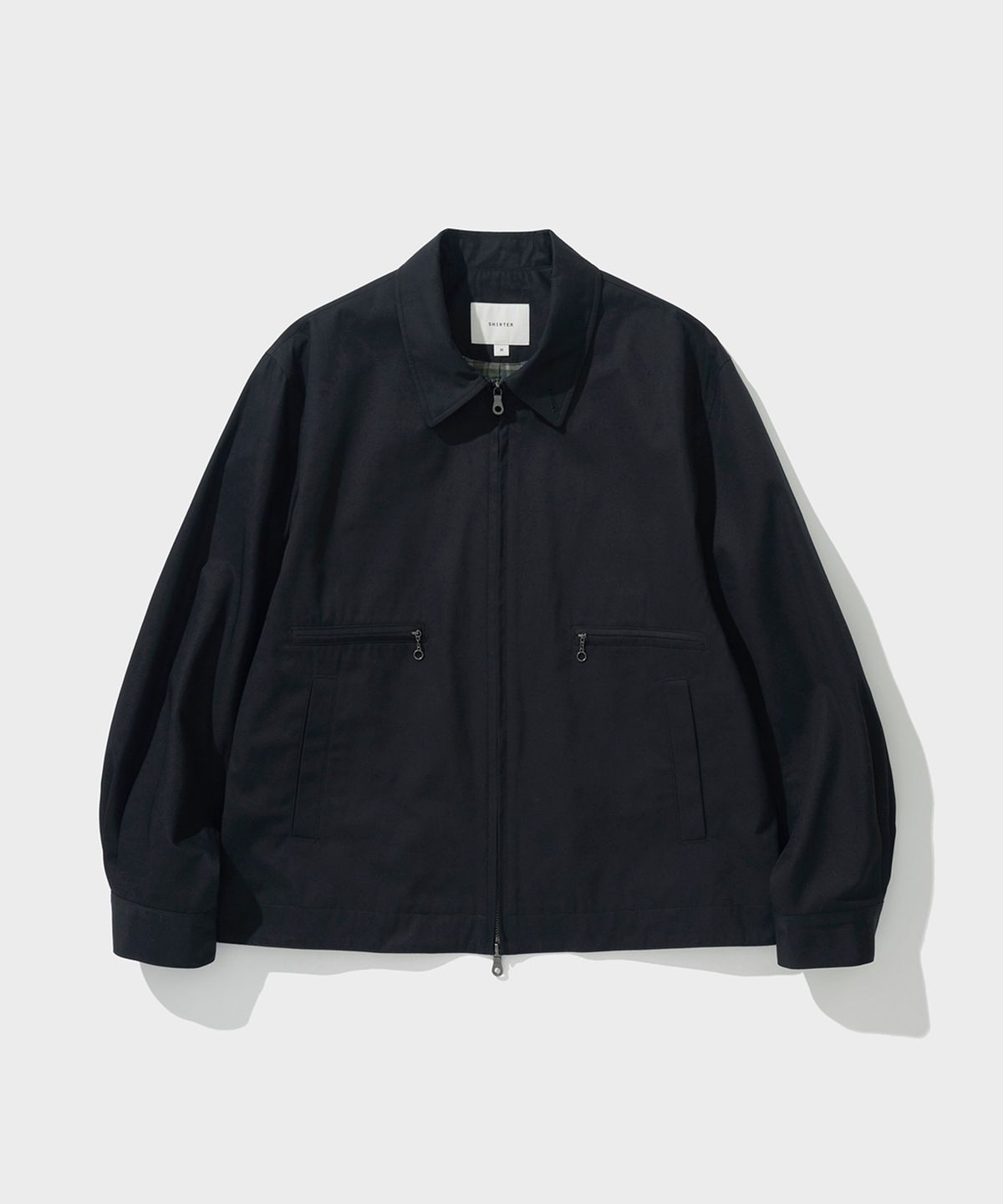 셔터(SHIRTER) GABARDINE SWING JACKET (NAVY)