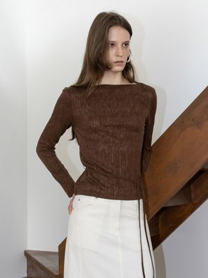 Crease Jersey Top SW5SE108_4color