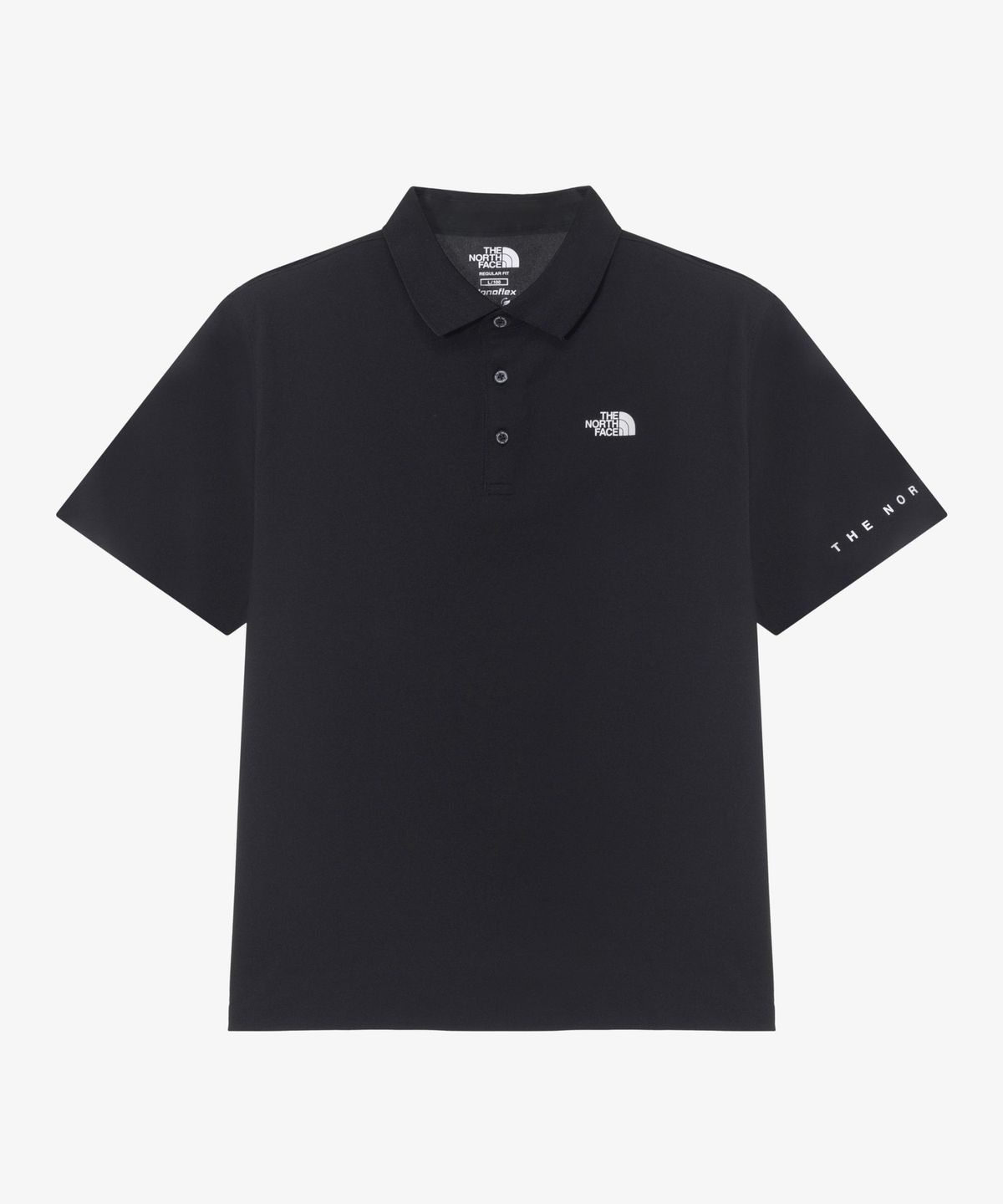 노스페이스(THE NORTH FACE) NT7PR02J 스틴슨 반팔 폴로 BLACK