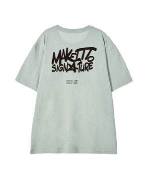 [GRAFFITI2 LOGO] CREW NECK TEE_MINT