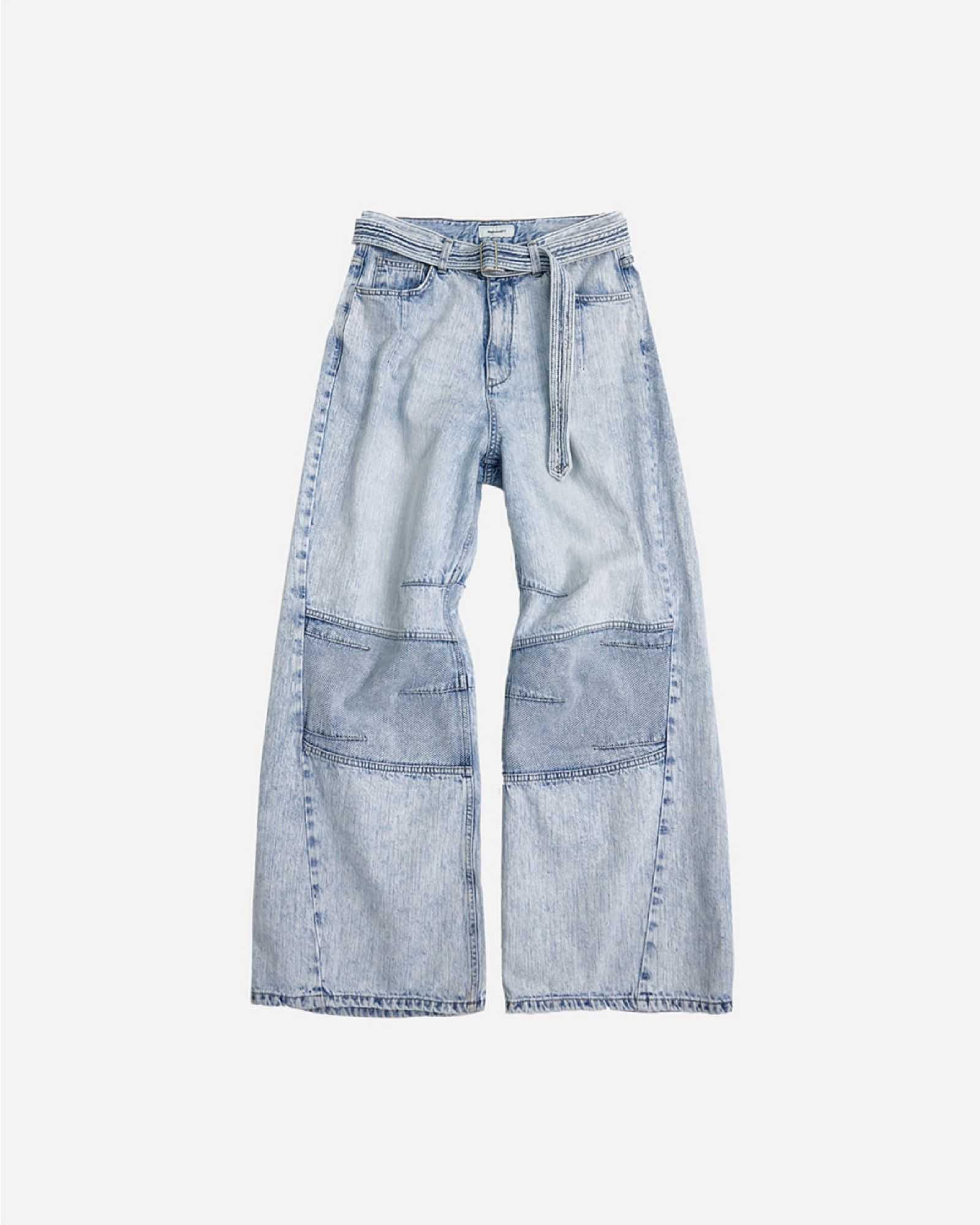 999humanity BELTED BURMUDA DYEING PANTS 【公式通販】