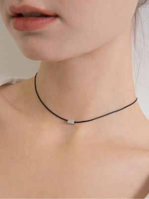 심플 초커 N374