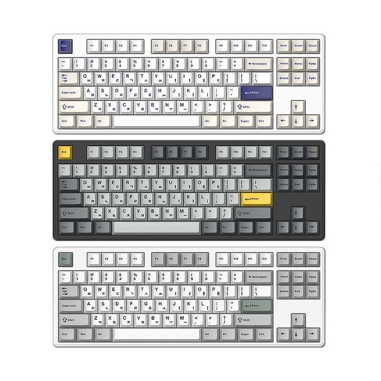 GK797PRO 3모드 폼떡 가스켓 기계식키보드