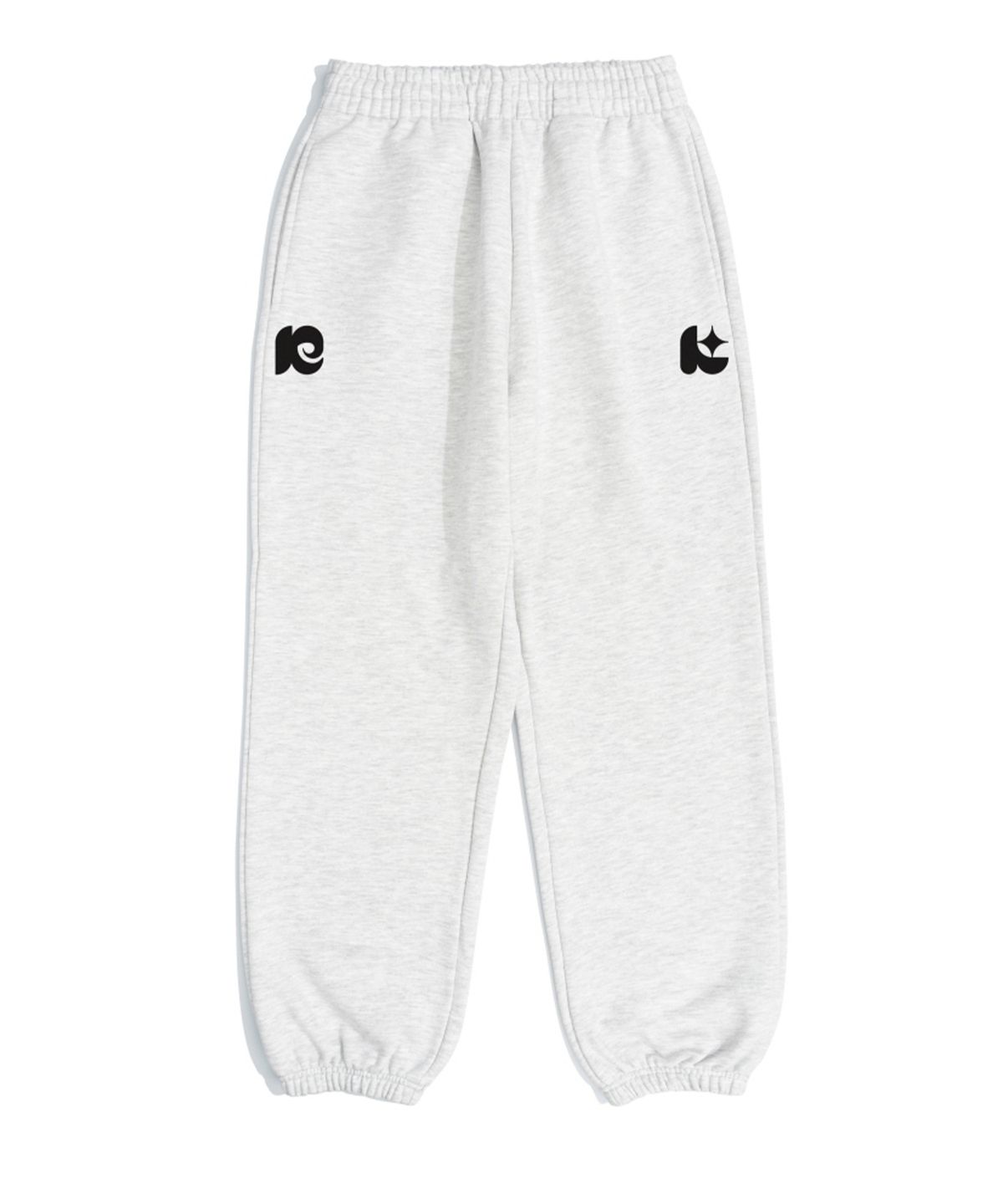 뉴키치(NEWKITSCH) MIGNON SIDE JOGGER TRAINING PANTS (LIGHT MELANGE)