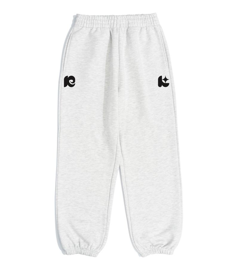 MIGNON SIDE JOGGER TRAINING PANTS (LIGHT MELANGE)