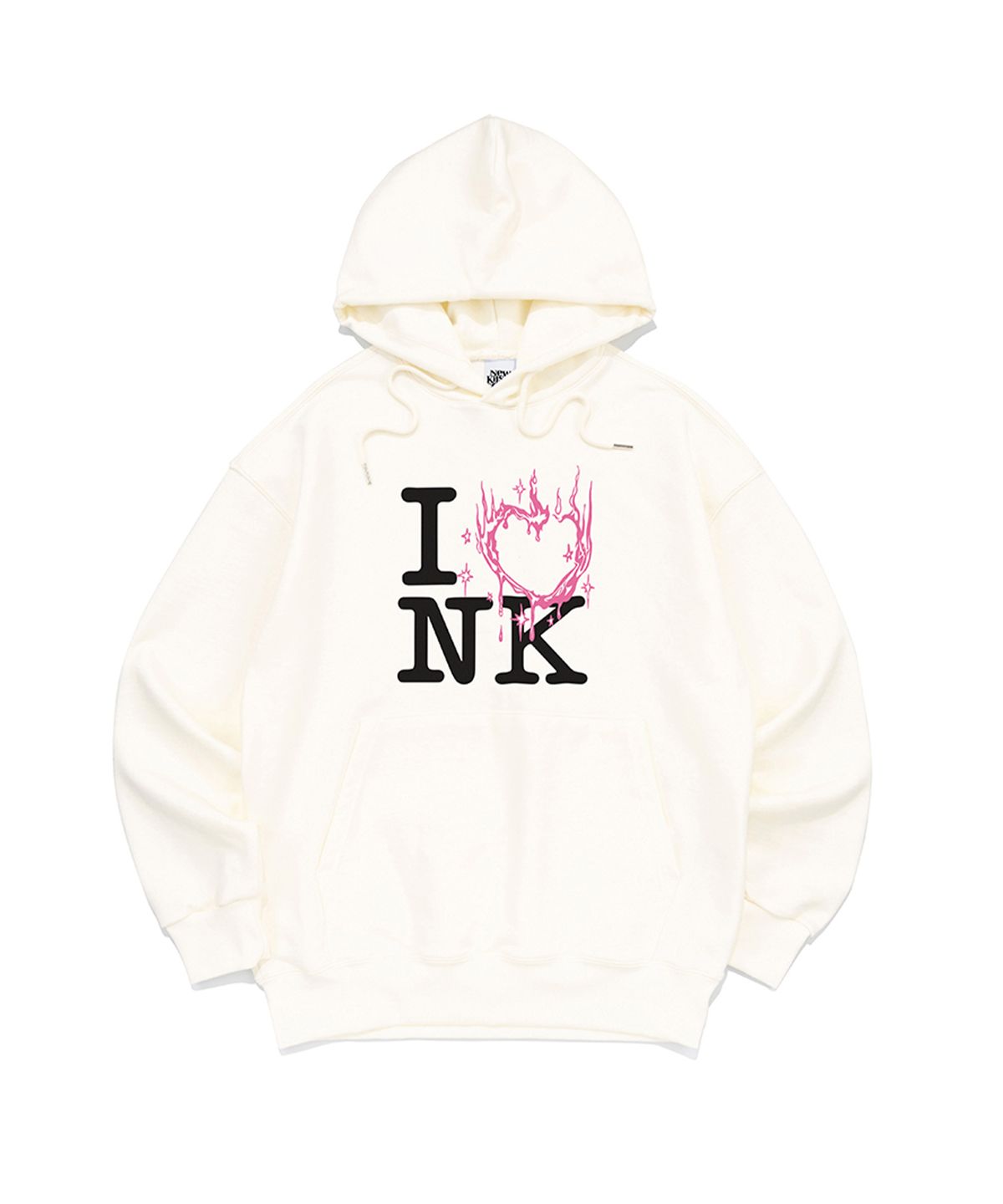 뉴키치(NEWKITSCH) I FIRE NK HOOD TEE (IVORY)