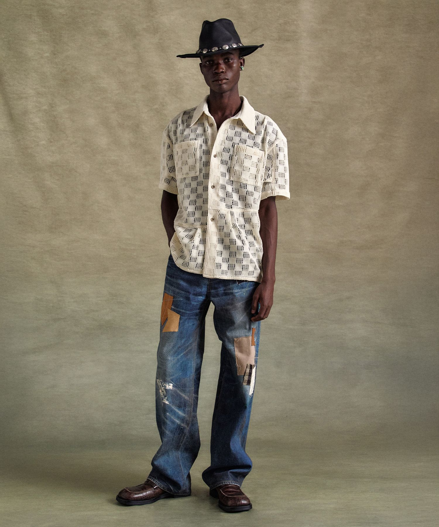 MUSINSA公式 | ANDERSSON BELL ユニセックス パッチワークプリンテッド