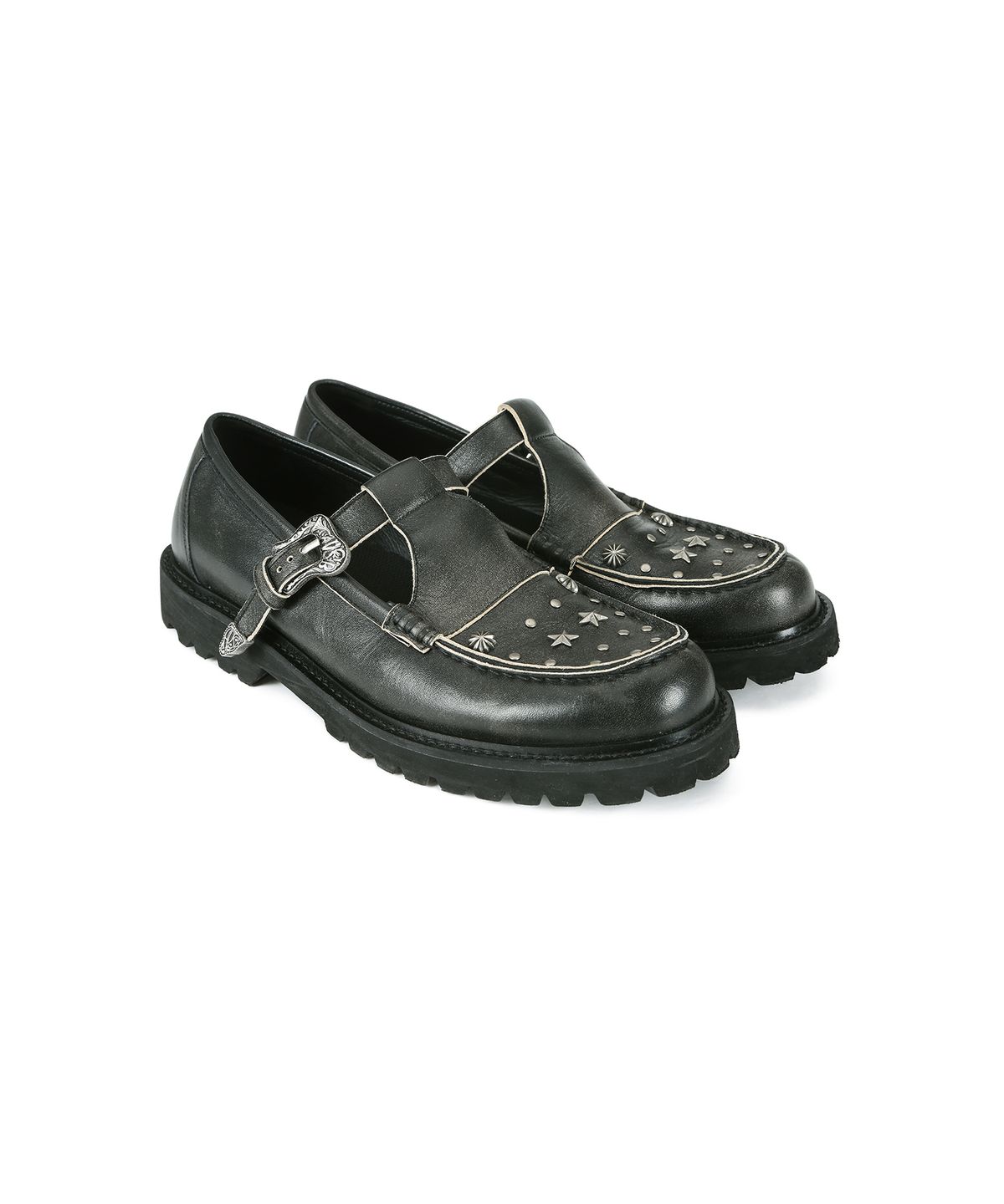 앤더슨벨(ADSB ANDERSSON BELL) 유니섹스 웨스턴 메리제인 로퍼 aaa464u(BLACK)