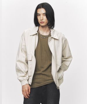 에센셜 라이트 윈드 브레이커 [베이지]