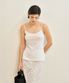 Flori Sleeveless T-Shirt _ Ivory
