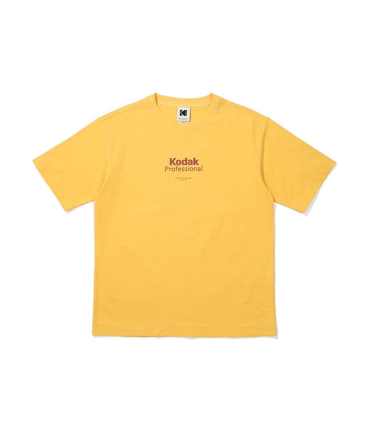 코닥(KODAK) 메일러 그래픽 소로나 반팔티셔츠 YELLOW