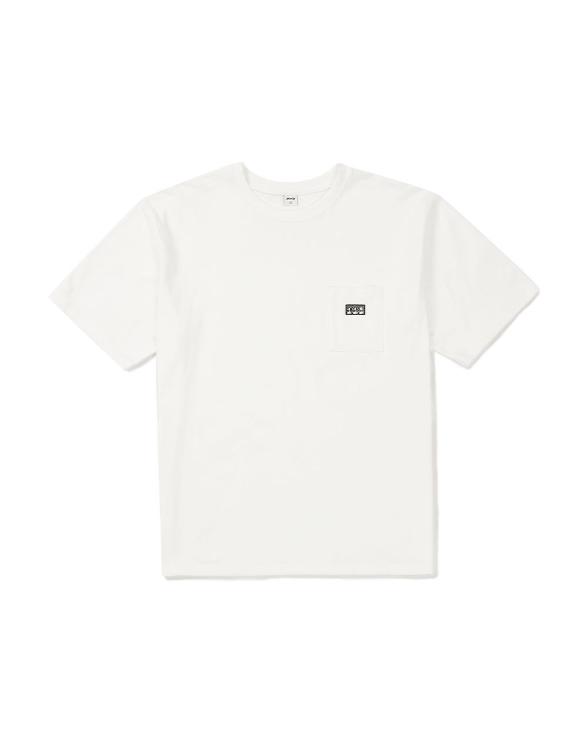 엠엠엘지(MMLG) [Mmlg] WE LOGO POCKET HF-T (EVERY WHITE)