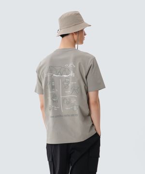 소로나 기어 반팔 티셔츠 (S25MUFTS70) Smog Khaki