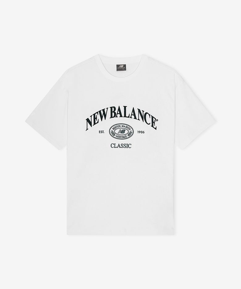 NBNEGCO212 / UNI 헤리티지 반팔티 (WHITE)