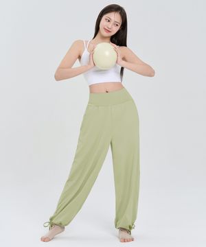 SWP25006-06 소프텍스 투웨이 하렘 팬츠 피스타치오그린