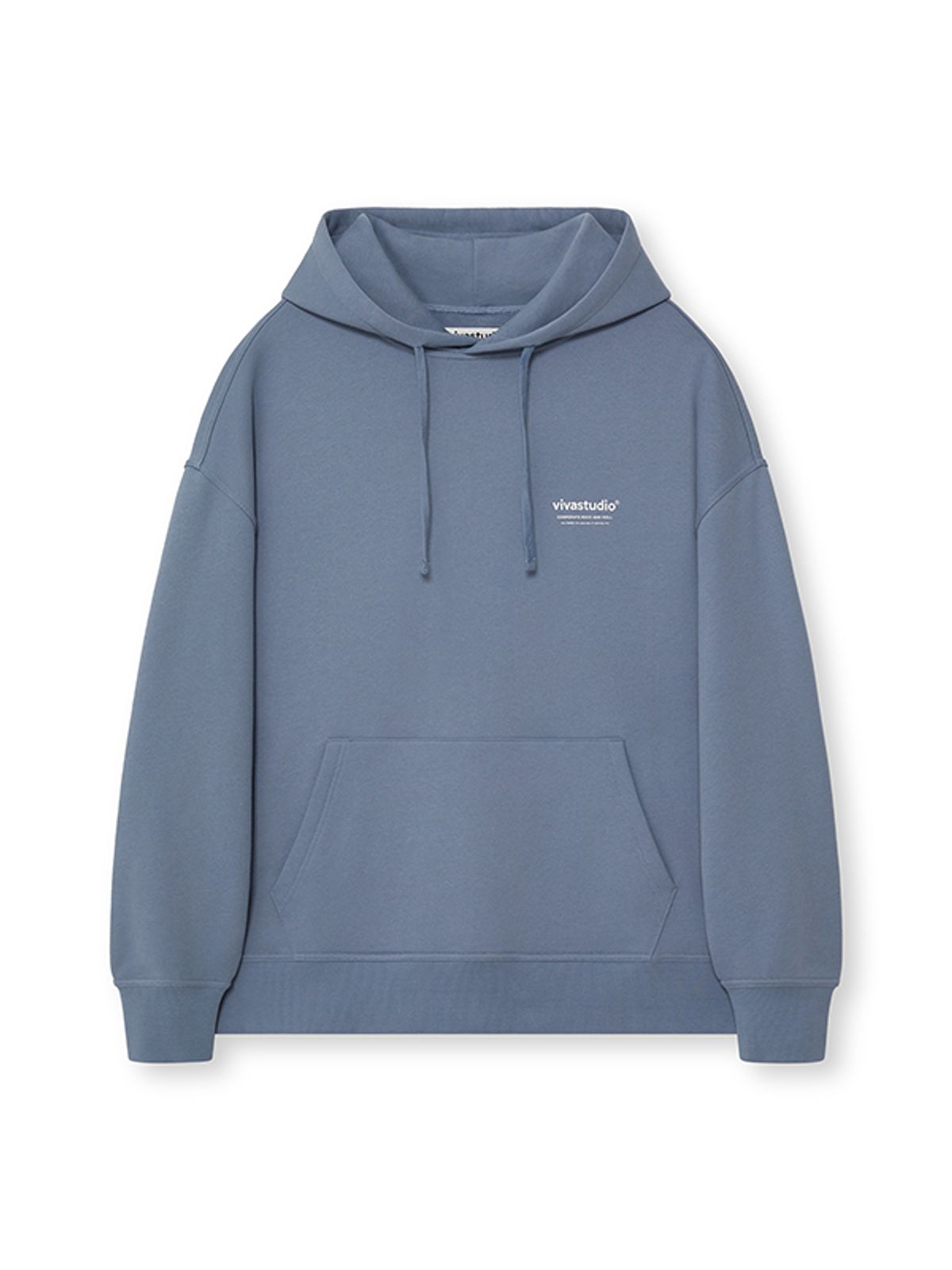 비바스튜디오(VIVASTUDIO) LOCATION HOODIE [PASTEL BLUE]