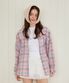 SUNLIT CHECK SHIRT_PINK
