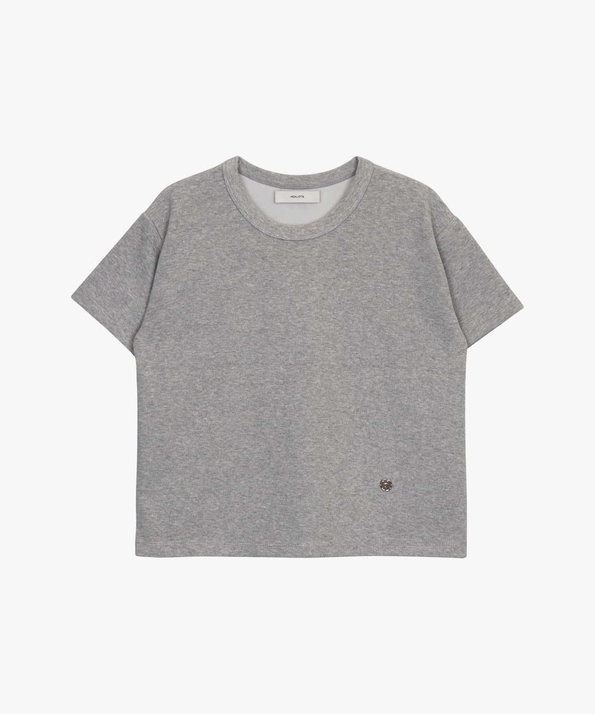 힐리오트(HEALIOTE) HEAL SIMPLE BASIC TOP_GREY