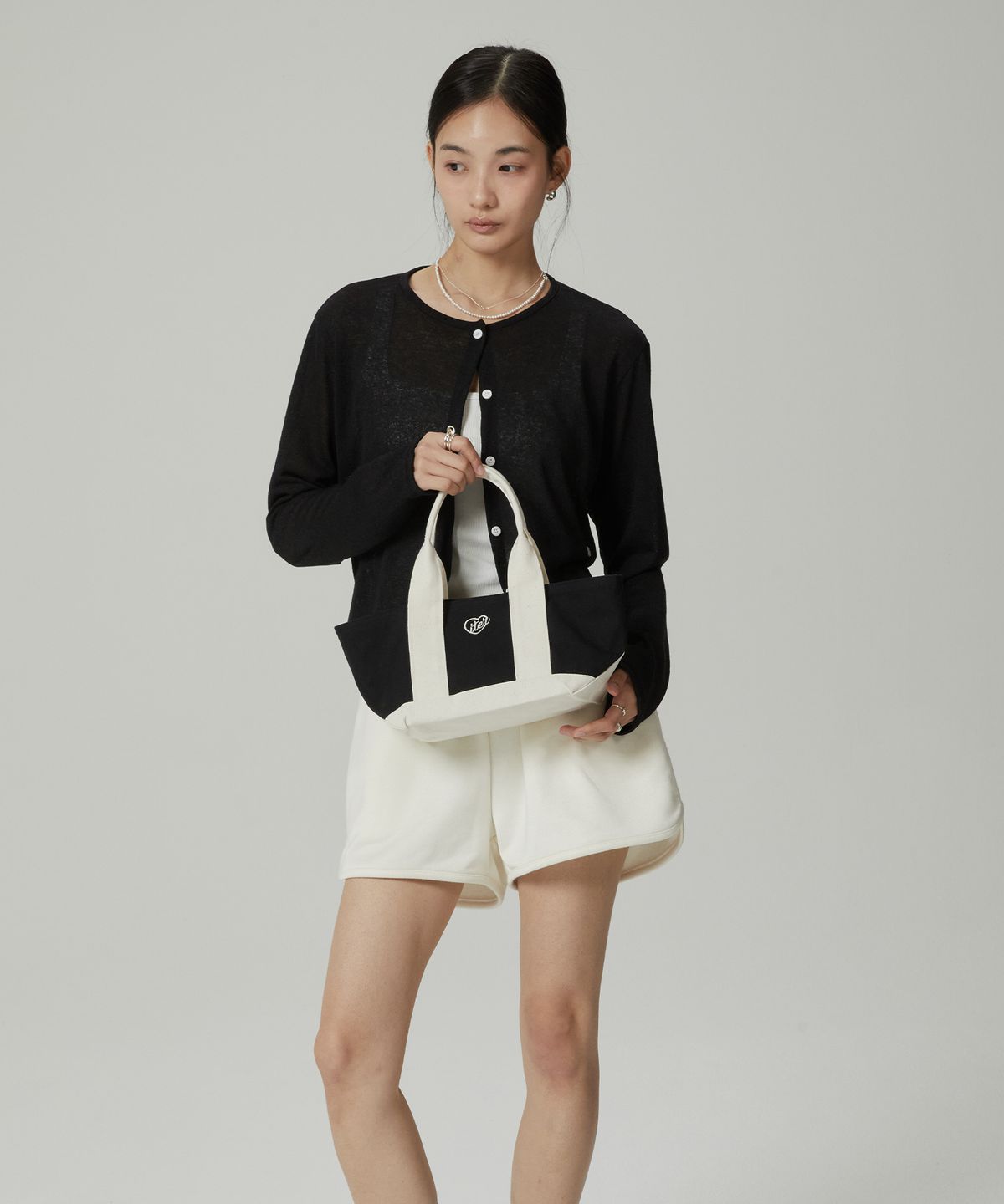 잇터(ITER) Iter logo tote bag_Black
