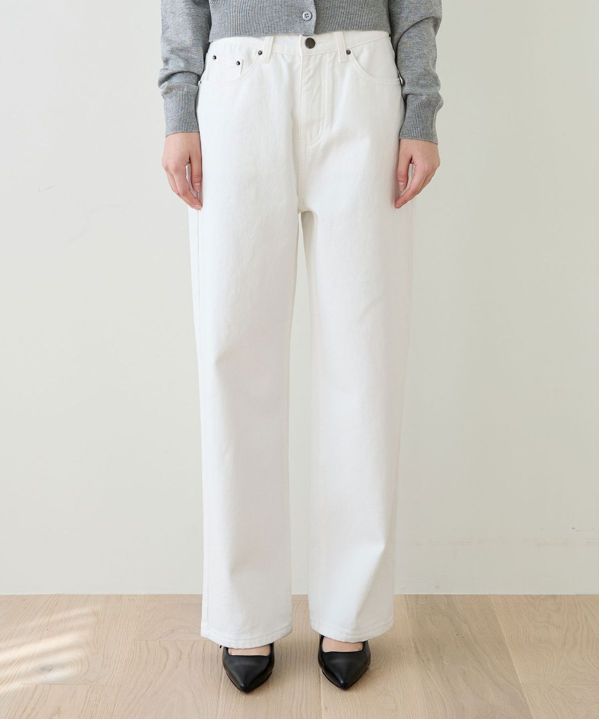 힐리오트(HEALIOTE) DAILY COTTON WIDE PANTS_WHITE