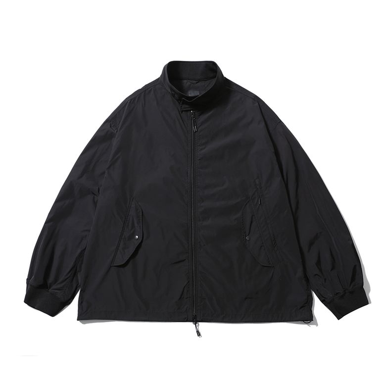 [SS25] WIDE DOG EAR JACKET / BLACK