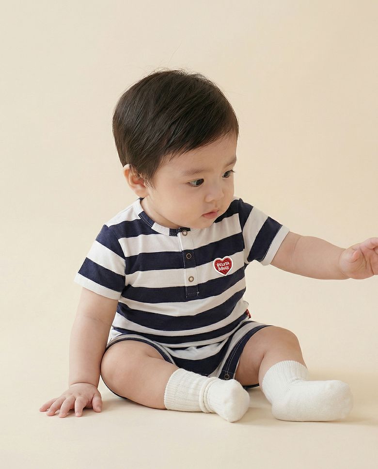 BB하트스트라이프 반팔점프수트 BB5EBS02NA