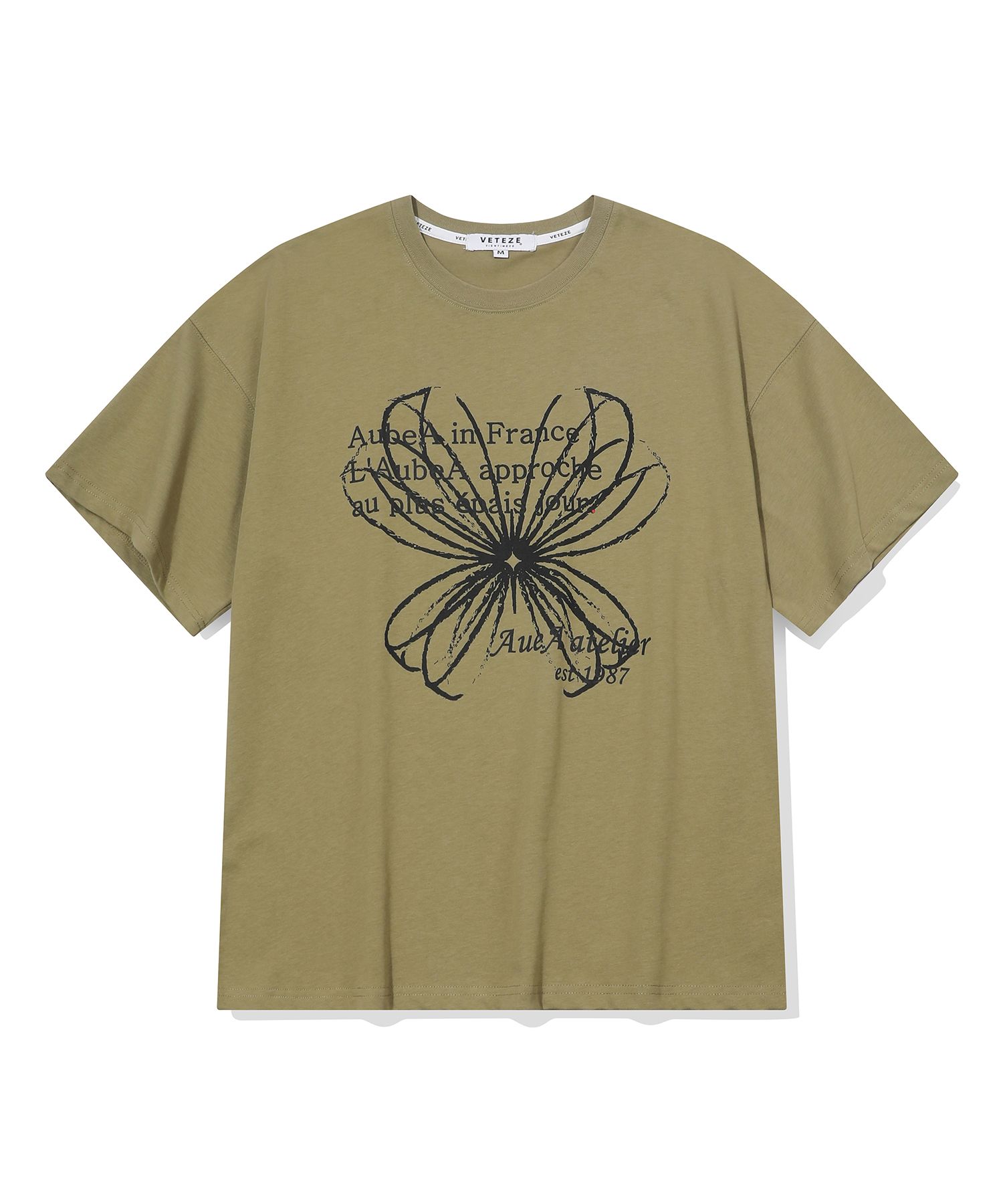 【VETEZE】25SS★ AubeA Drawing Atelier T-shirt AUBEA DRAWING ATTERIER HALF T (4color) - VETEZE | 60