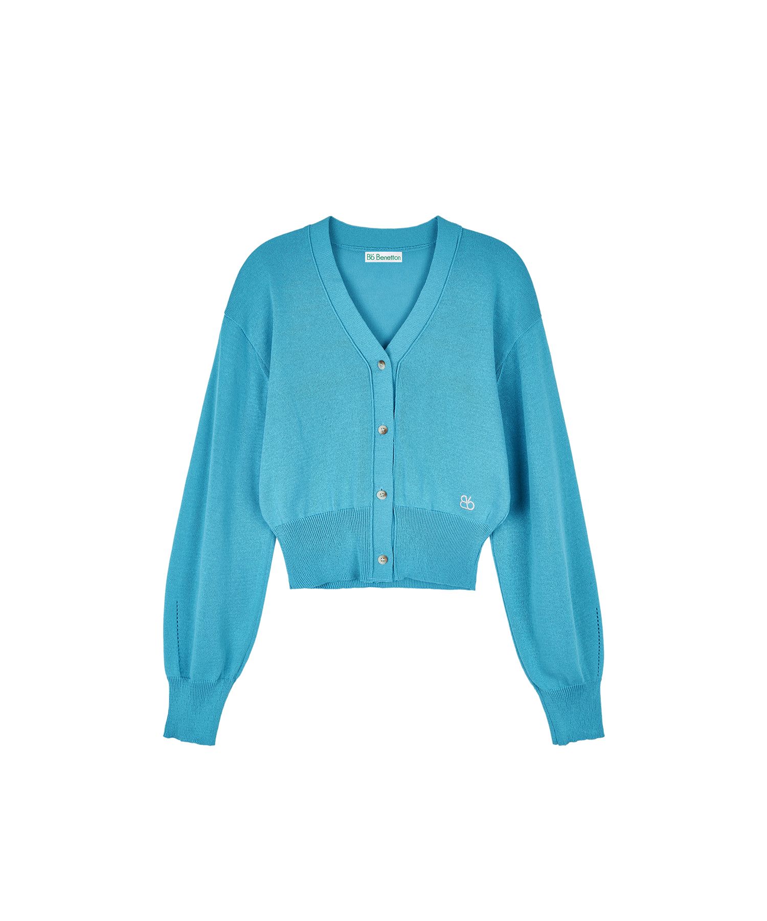 MUSINSA公式 | Bb' BENETTON スプリングVネックニットカーディガン