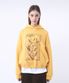 [WOMEN] 플로라 스탬프 스웨트 후디 옐로우