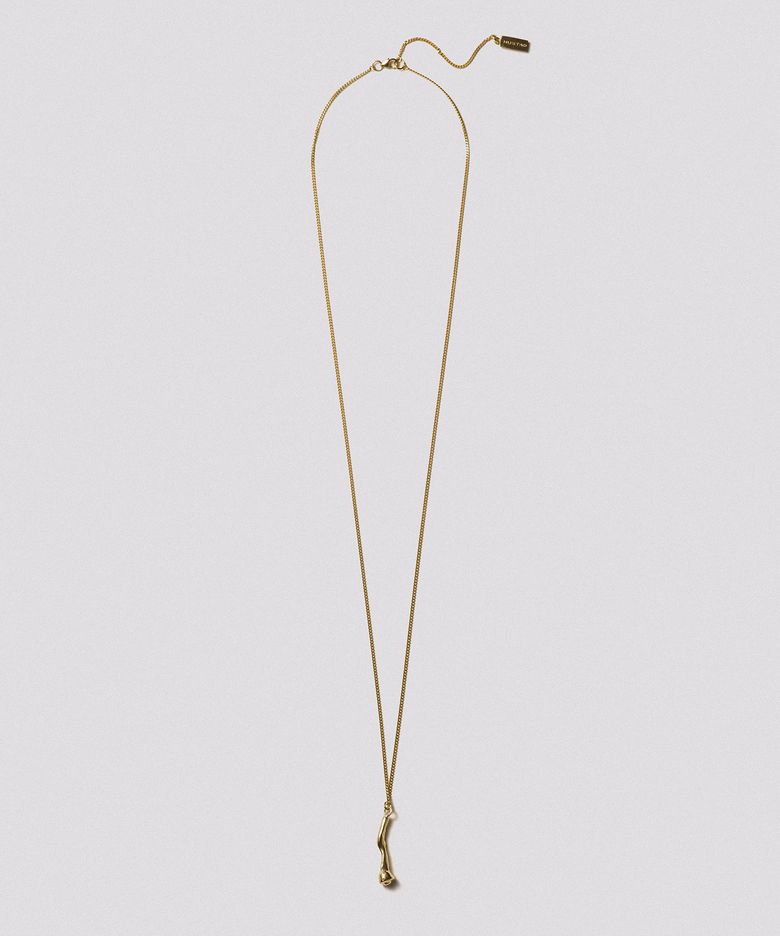 233 Flower Gold Necklace _ 925 실버 / 14k 골드 목걸이