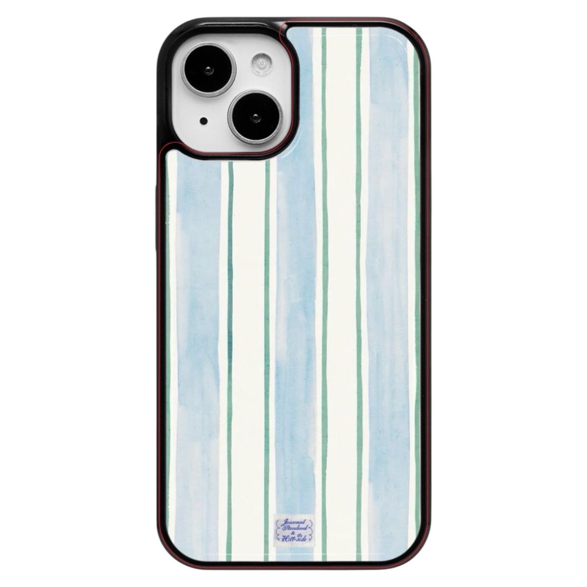 디어마이뮤즈(DEARMYMUSE) (epoxy) spring green and blue stripe 에폭시 아이폰 갤럭시 케이스