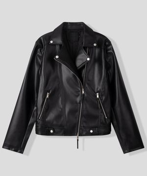 어반 비건 레더 라이더 재킷 [블랙]