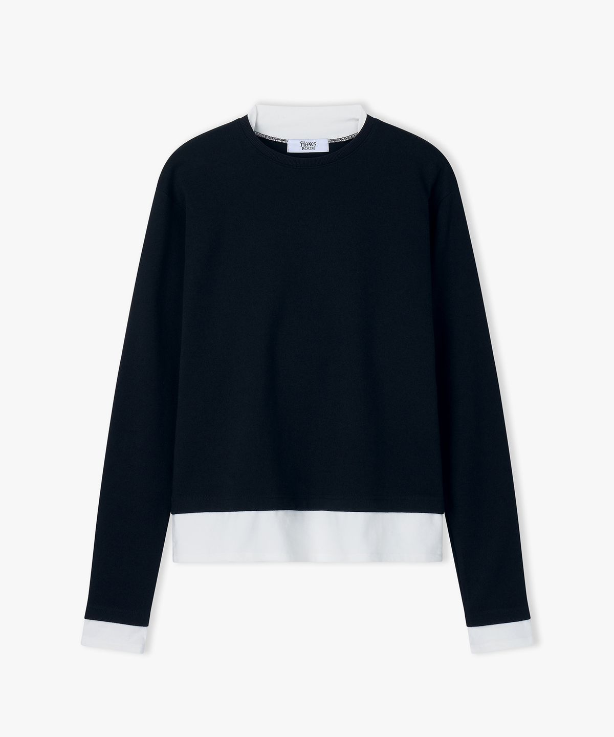 플로즈룸(FLAWSROOM) Layered Long Sleeve BLACK