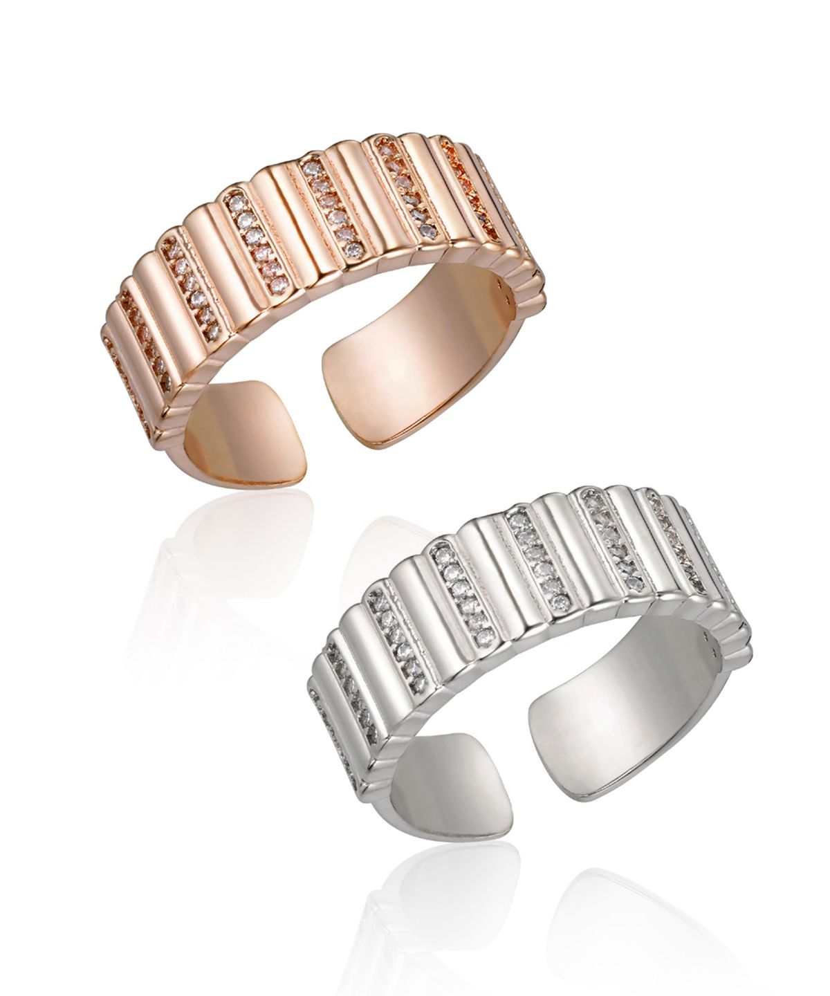 엘르주얼리(ELLEJEWELRY) 엘라 원터널스 큐빅 반지 ELBRWR131