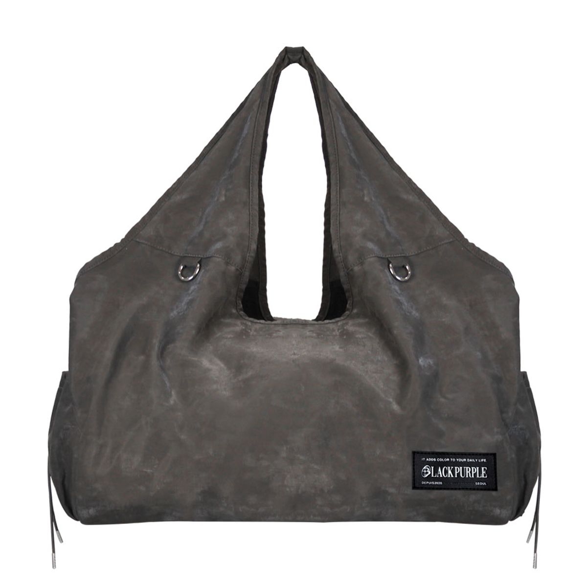블랙 퍼플(BLACK PURPLE) 머메이드 비키백 Mermaid Vicky Bag_charcoal