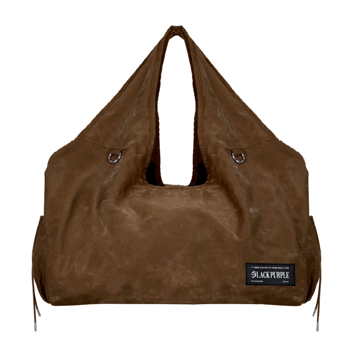 블랙 퍼플(BLACK PURPLE) 머메이드 비키백 Mermaid Vicky Bag_Brown