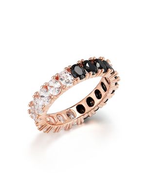 블랙 앤 화이트 반지 ELBRWR116