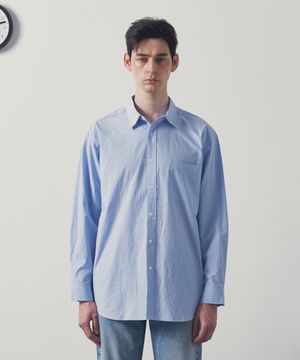 컴포트 페이퍼 셔츠 (스카이블루