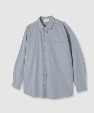 컴포트 워싱 옥스포드 셔츠 (스카이블루