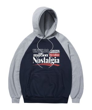 노스탈지아 레글런 후드티