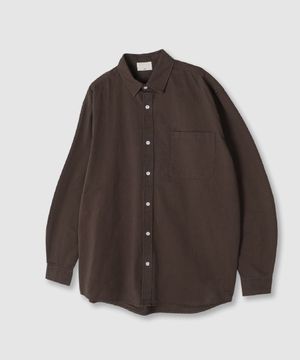 컴포트 워싱 옥스포드 셔츠 (브라운