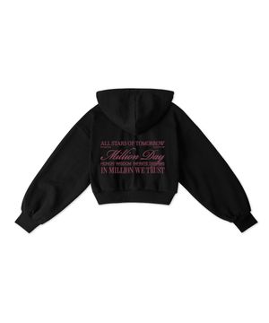 올 스타즈 크롭 후드집업